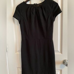 Black, banana republic, short sleeve office dress , size 2 P